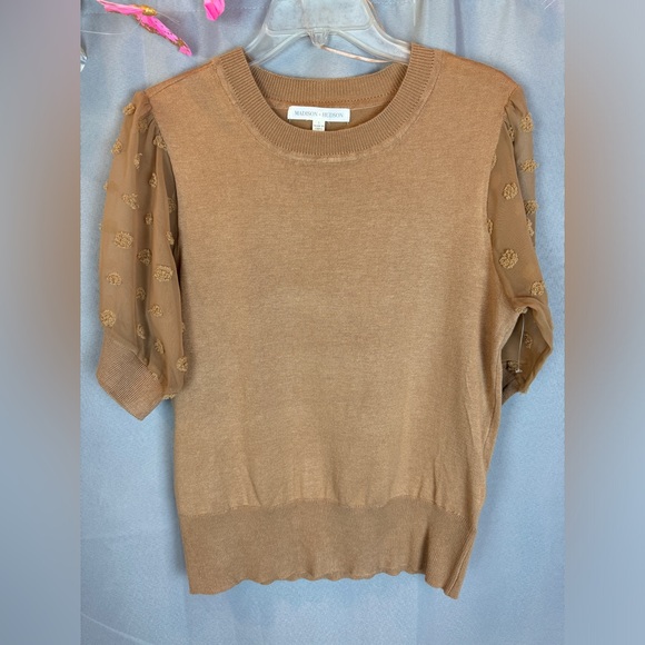 Madison & Hudson Short Sleeve Pullover- Sz Large - Picture 1 of 7